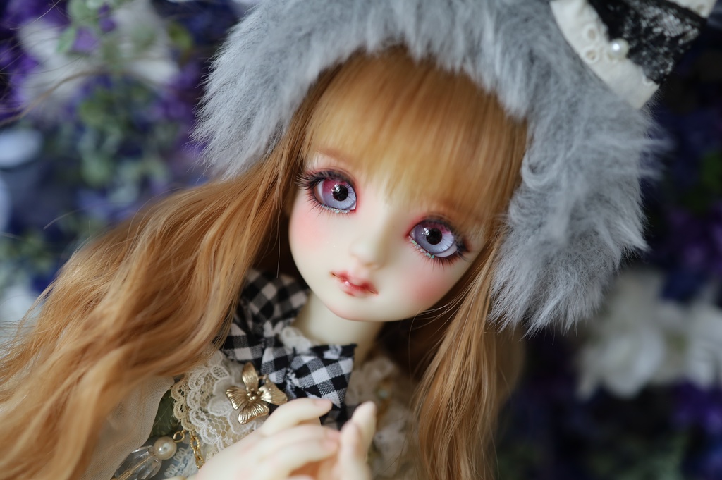 ♦Al-Qamar♦グラスアイ 約18mm 656.カベルネ