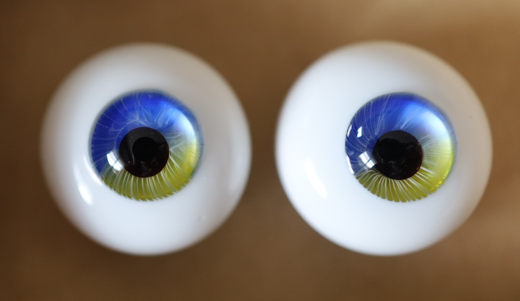 ♦Al-Qamar♦グラスアイ　約18mm　672.星月夜　　