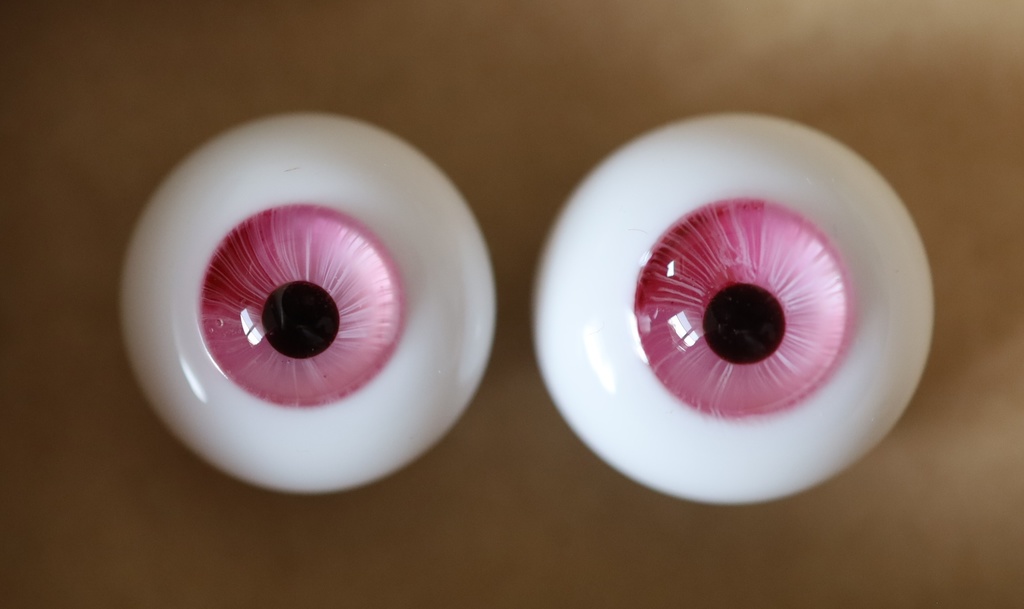 ♦Al-Qamar♦グラスアイ　約16mm　694.紅梅　　