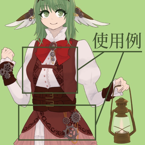 ダマスク柄風素材