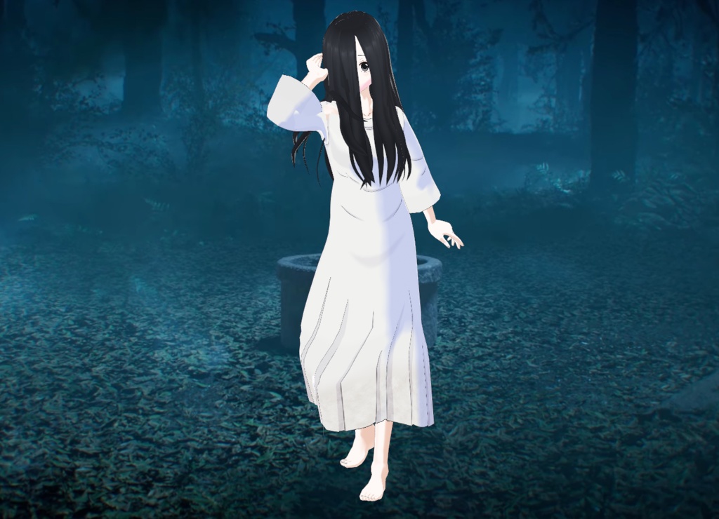 【無料】沙耶子の3Dモデル