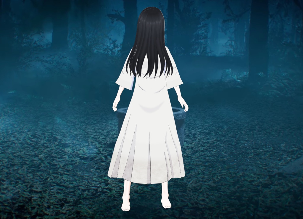【無料】沙耶子の3Dモデル