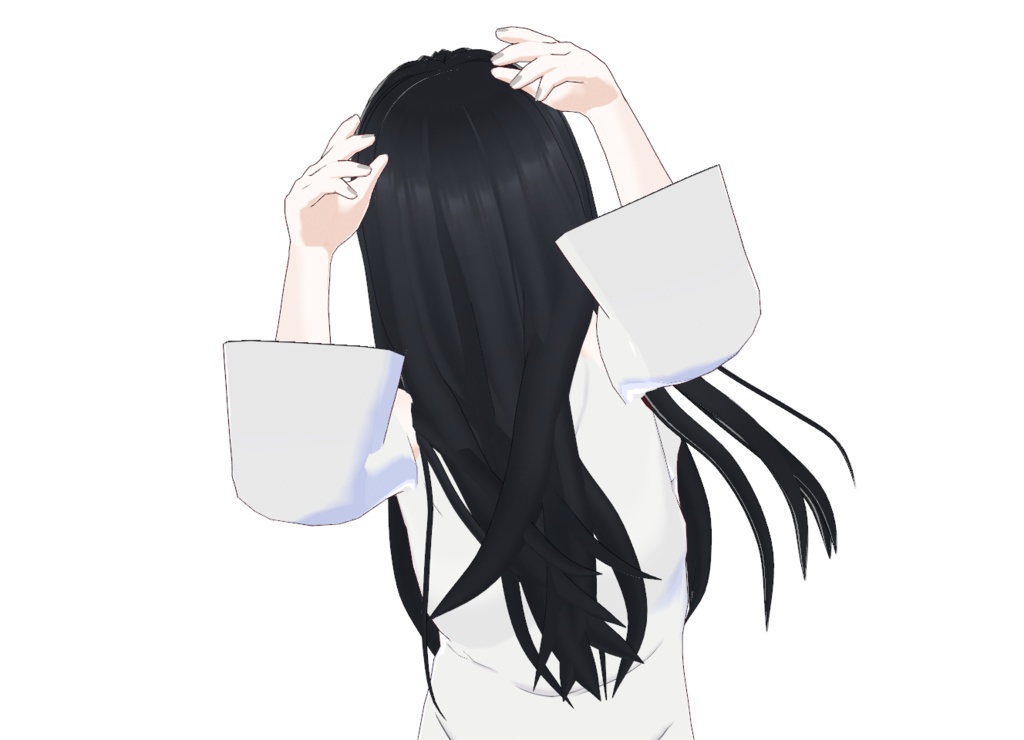 【無料】沙耶子の3Dモデル