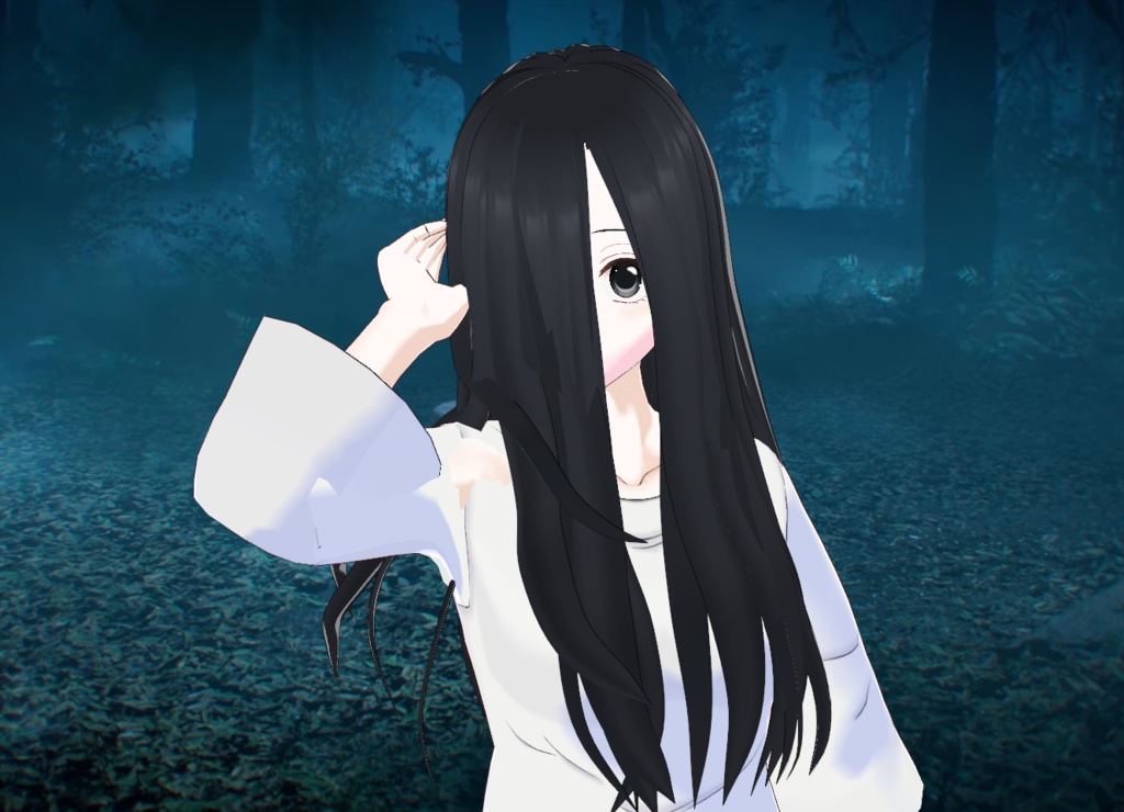 【無料】沙耶子の3Dモデル