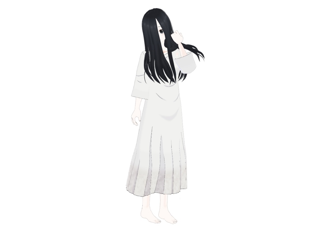 【無料】沙耶子の3Dモデル