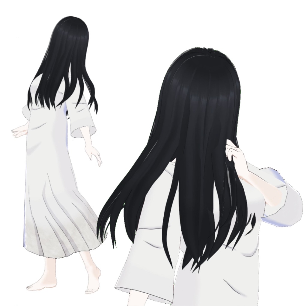 【無料】沙耶子の3Dモデル