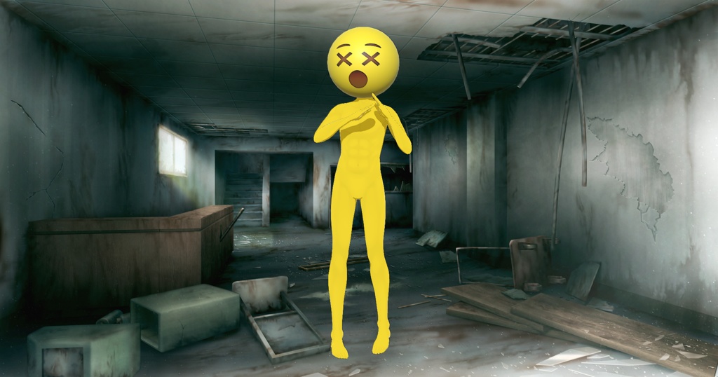 【無料】ぎゃふんの3Dモデル