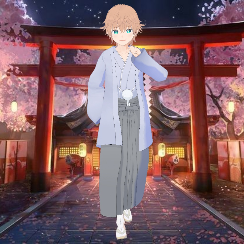 【VRoid】袴セット -Hakama-