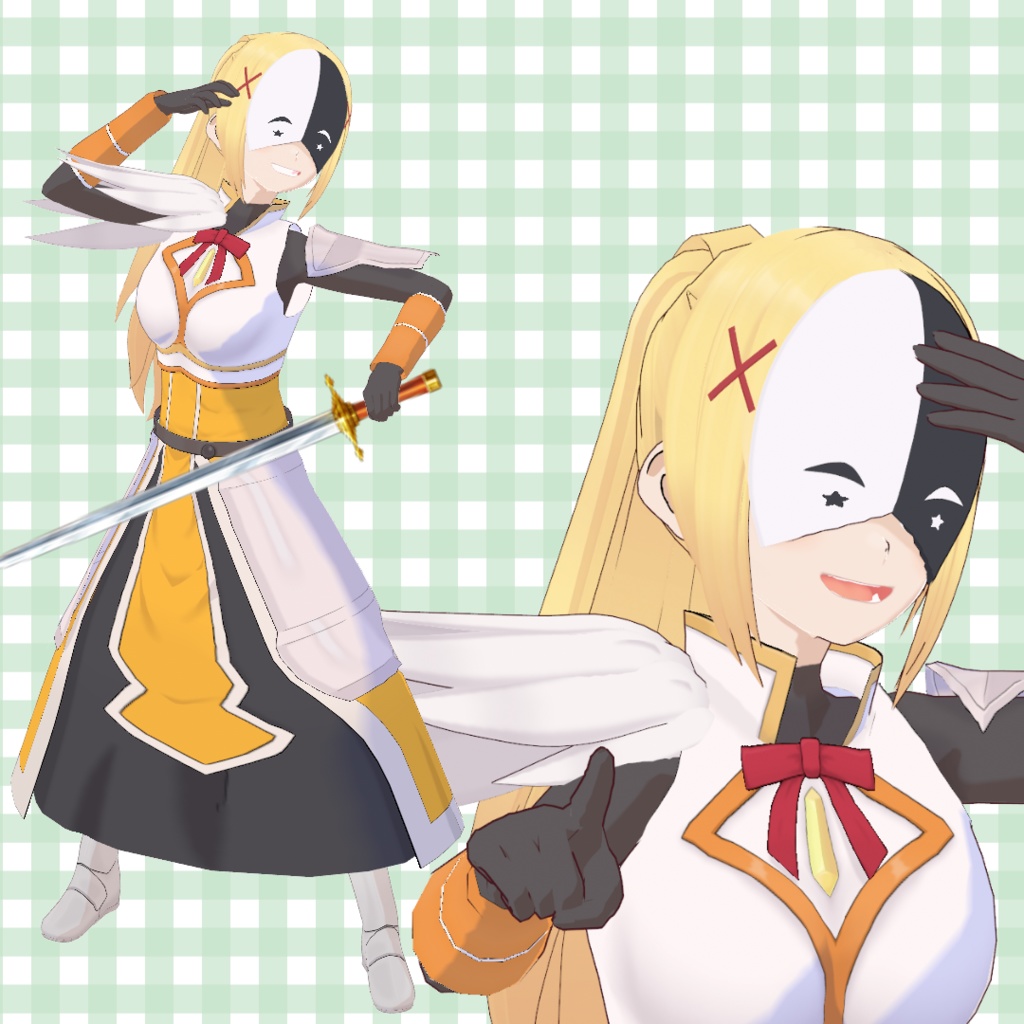 【無料】バニル仮面【VRoid】