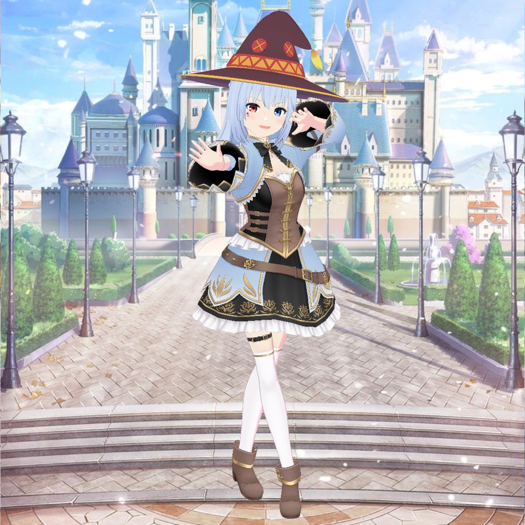 魔法使い帽子【VRoid】