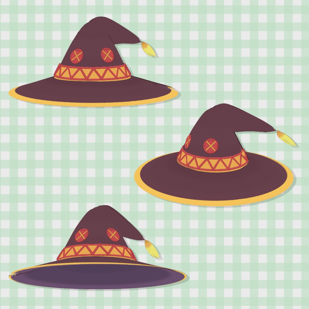 魔法使い帽子【VRoid】