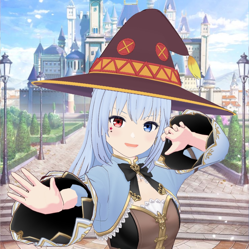 魔法使い帽子【VRoid】