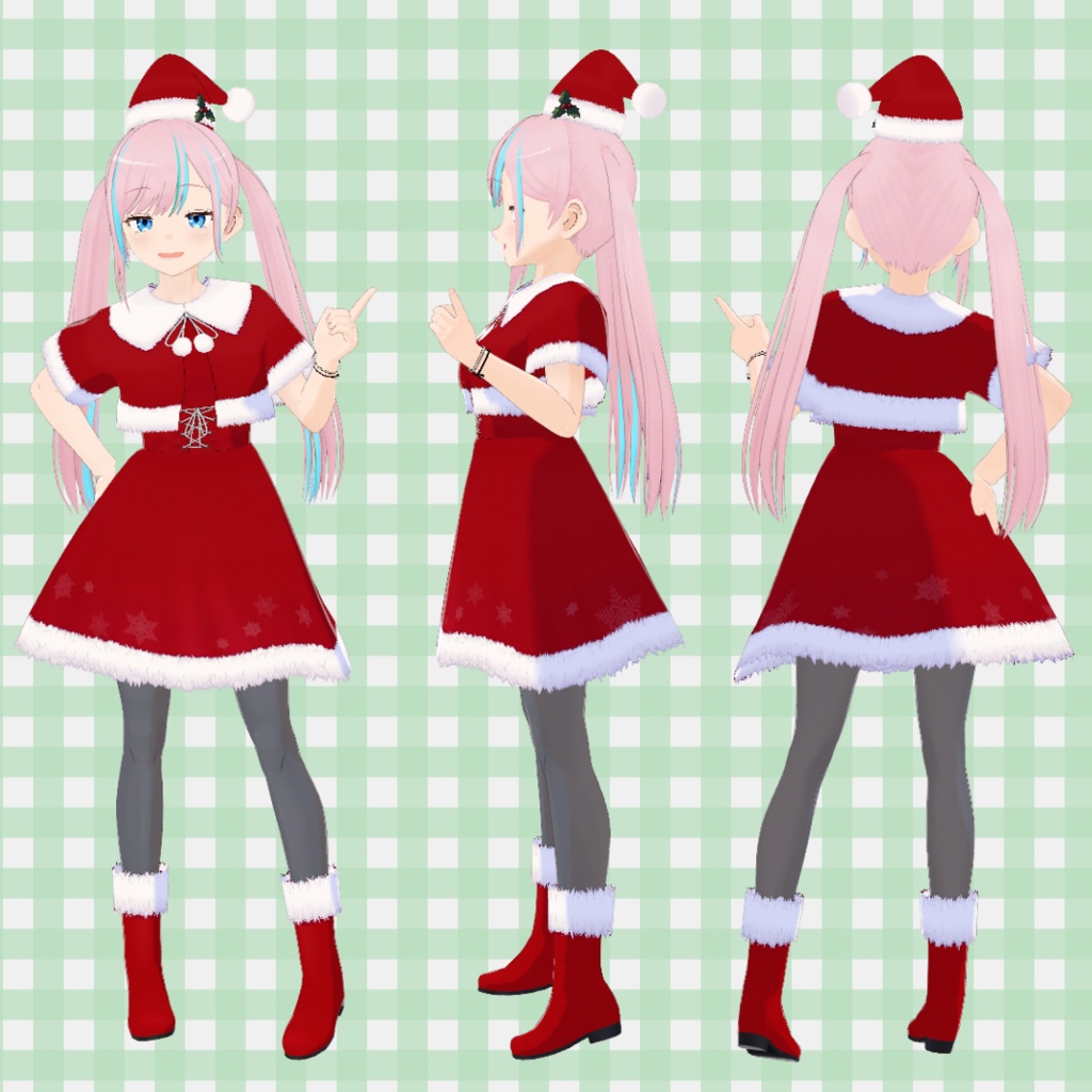 サンタ服【VRoid】