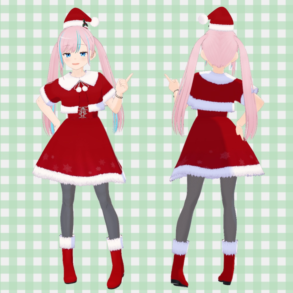 サンタ服 / Santa Outfit【VRoid】