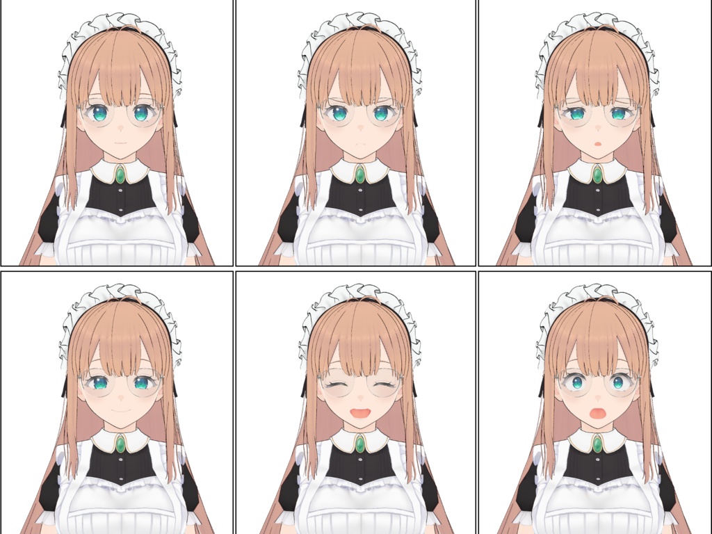 【オリジナル3Dモデル】プレマ・ヴィオレッタ(衣装単品もあり)