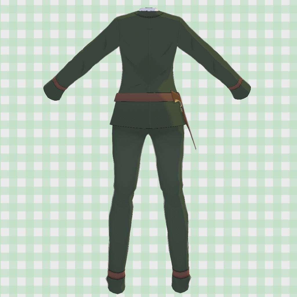 旅人風ミリタリー衣装【VRoid】