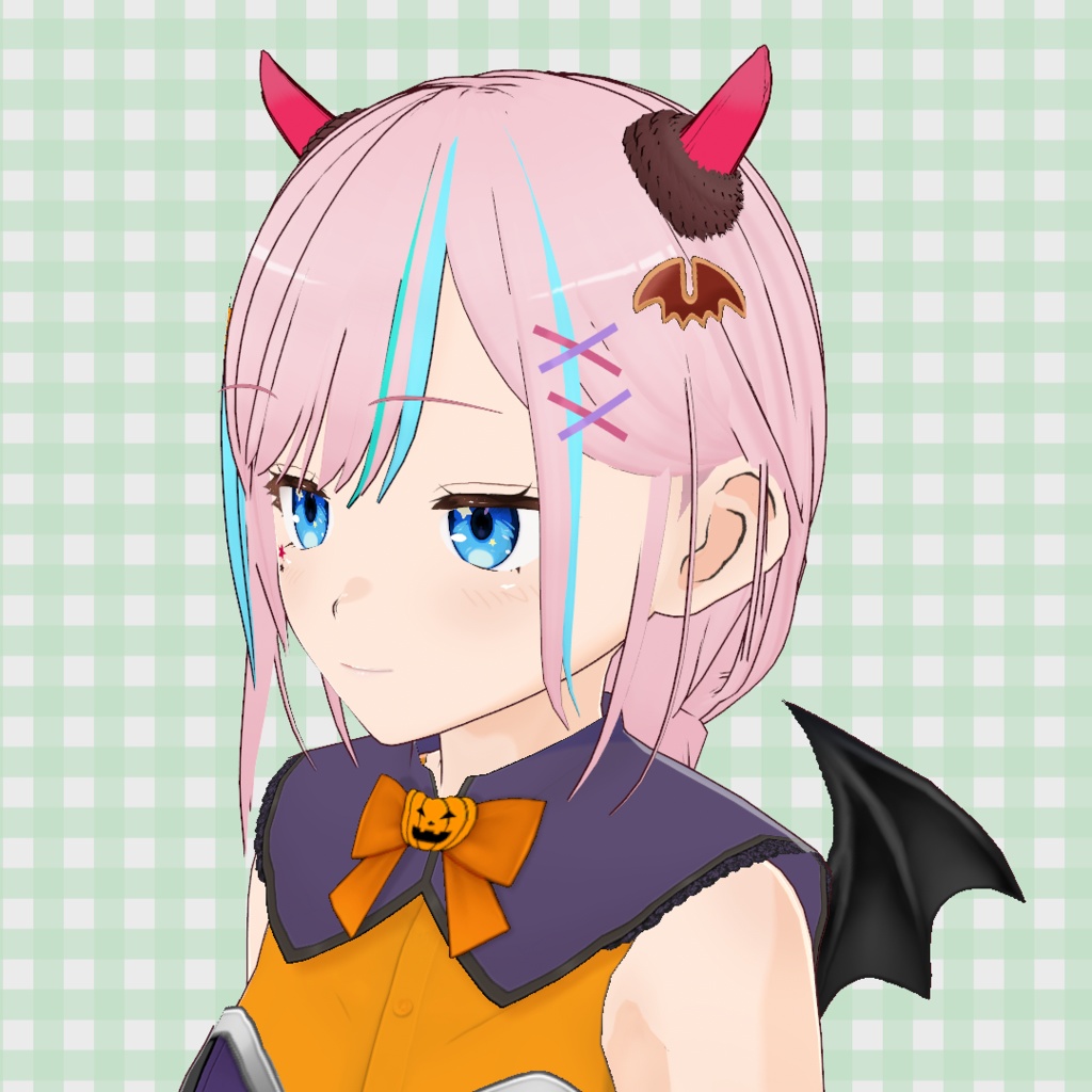 ハロウィン・クラシカルドレスコーデ【VRoid】