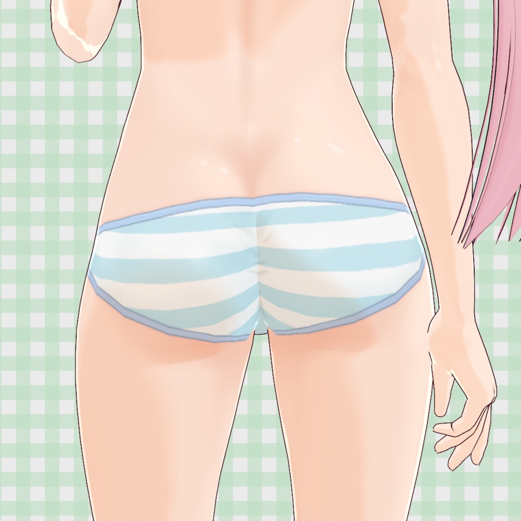 【無料版あり】パンティ18種類セット【VRoid】