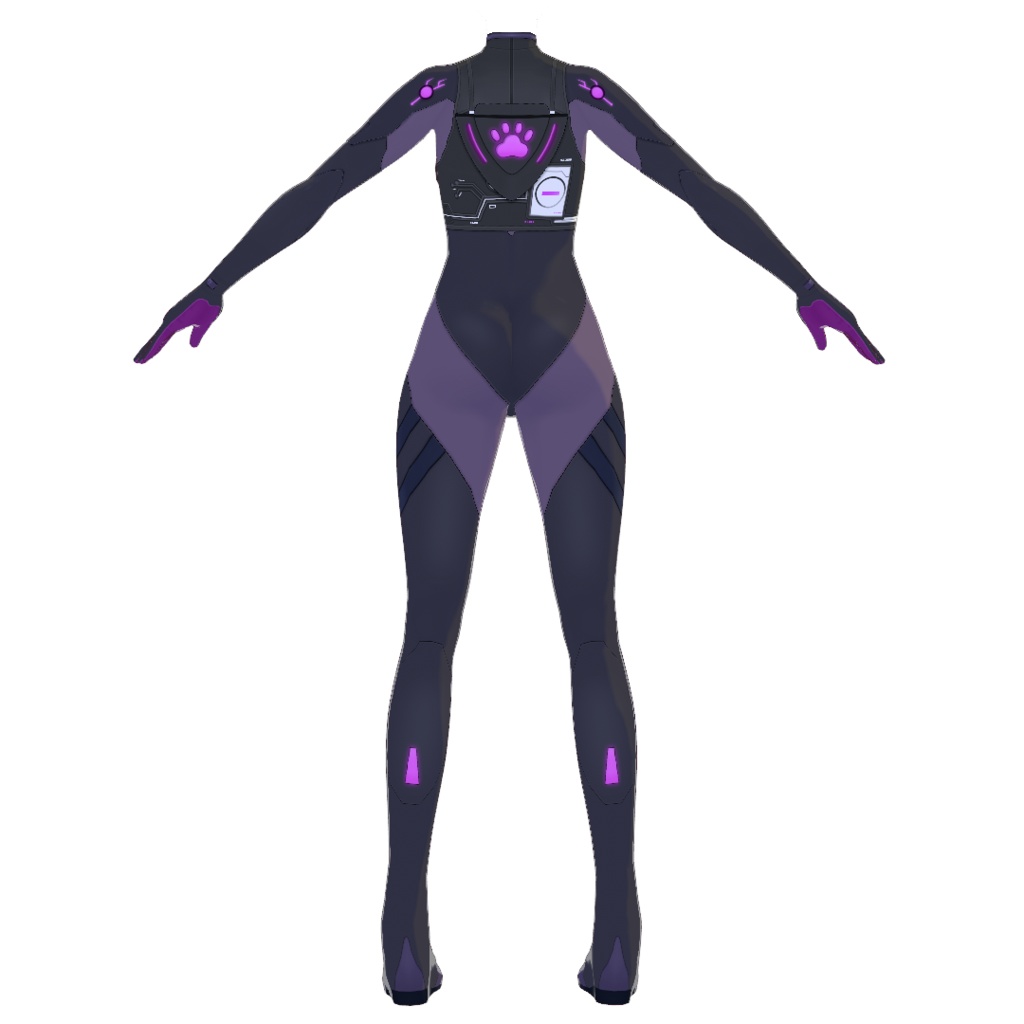 【オリジナル3Dモデル】ルナ(衣装単品もあり)