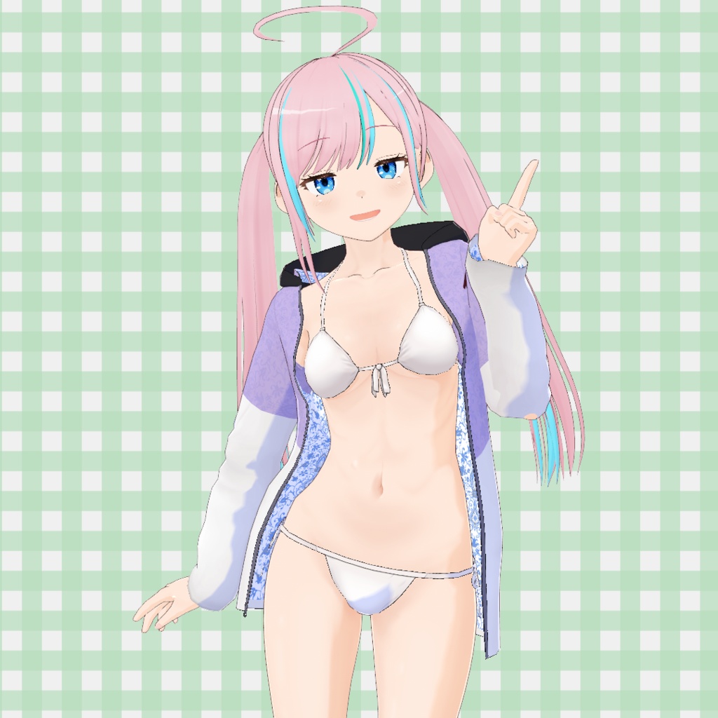 【無料版あり】カスタム・ラッシュパーカー【VRoid】