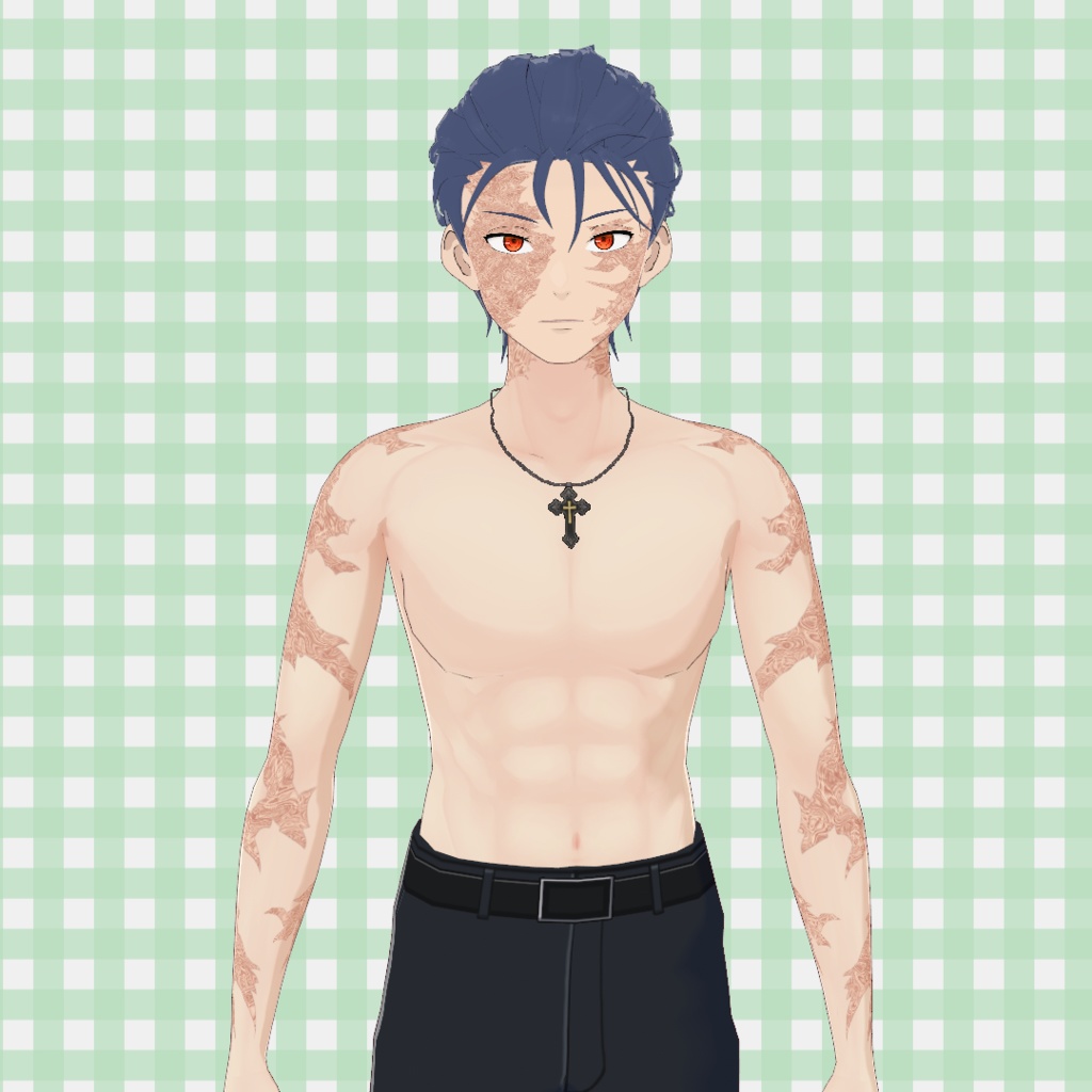 火傷跡テクスチャ / Burn Scars Texture【VRoid】