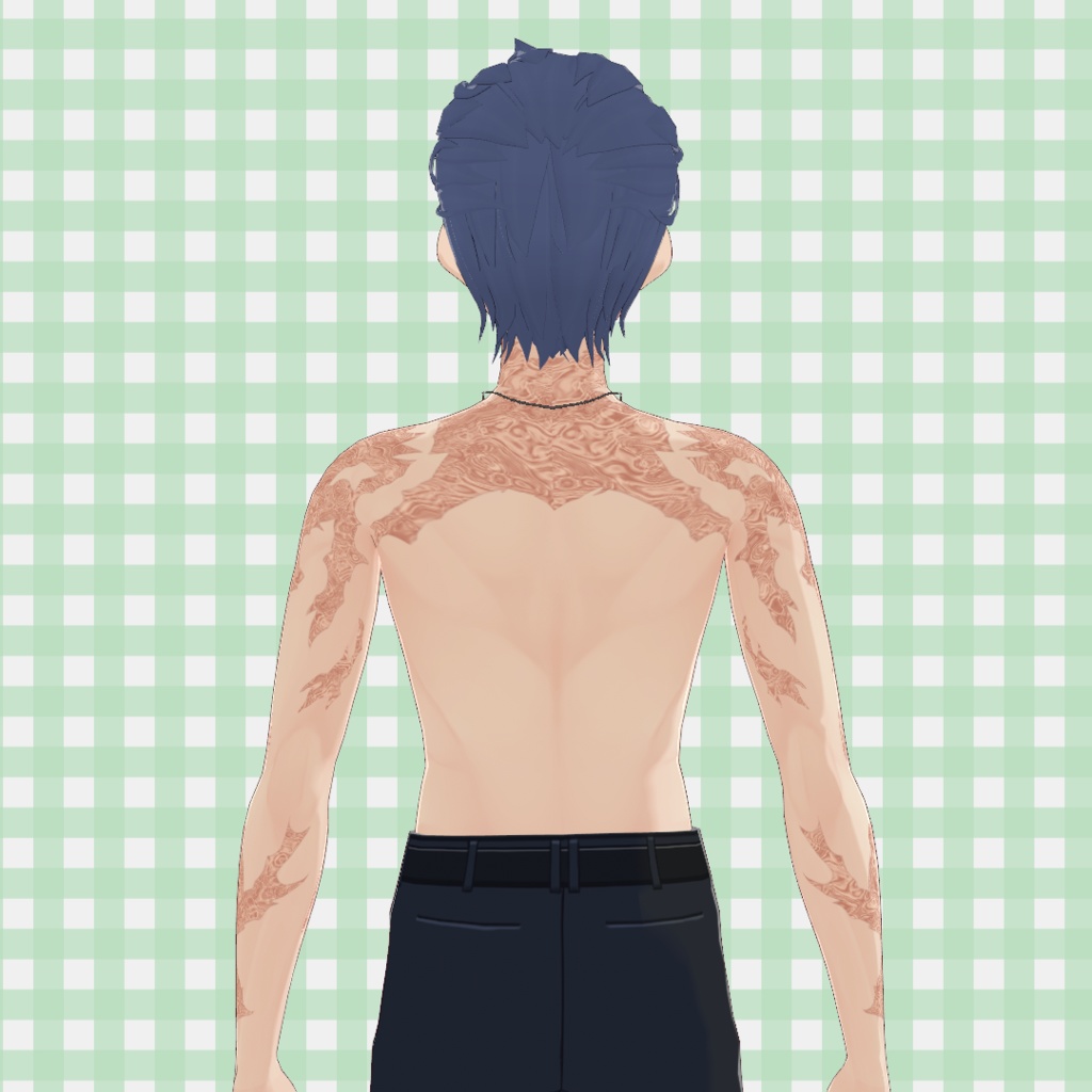 火傷跡テクスチャ / Burn Scars Texture【VRoid】