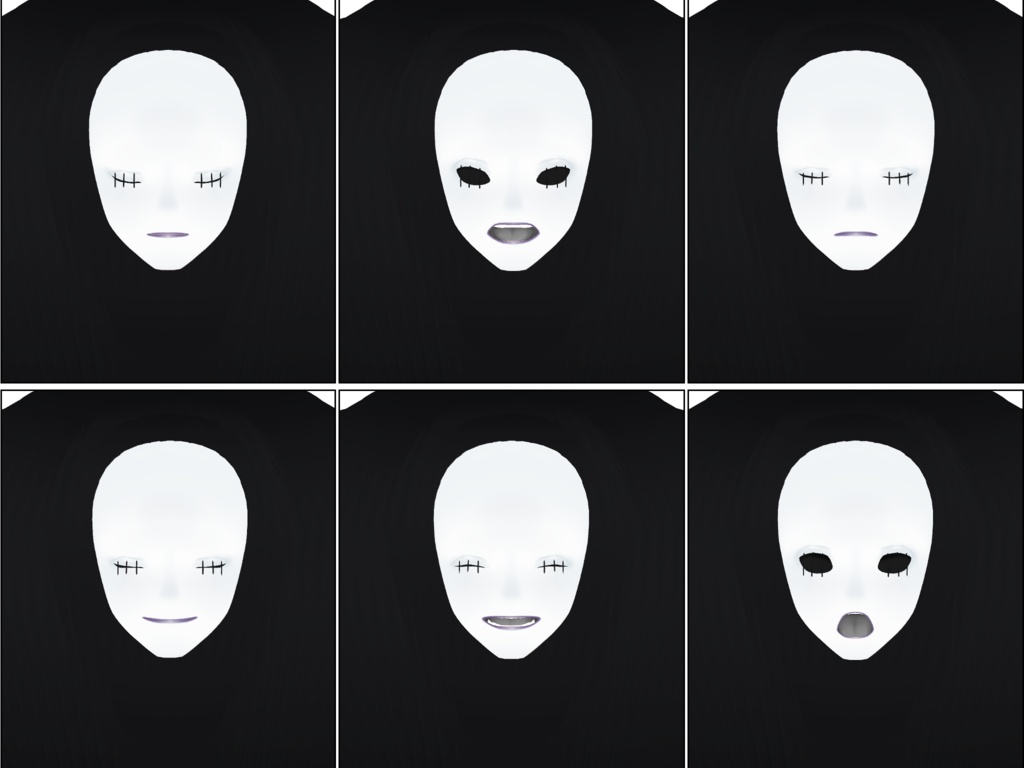 【無料】ジャッジマンの3Dモデル【呪術廻戦】【VRoid】