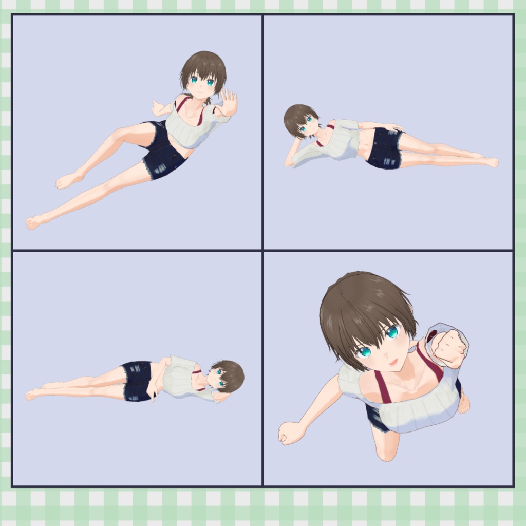 VRoid用ポーズ集 / VRoid Pose Pack