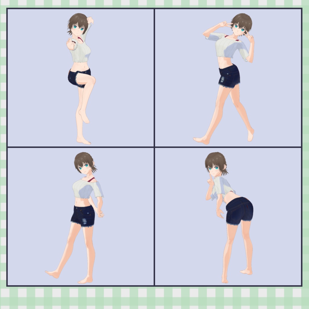 VRoid用ポーズ集 / VRoid Pose Pack