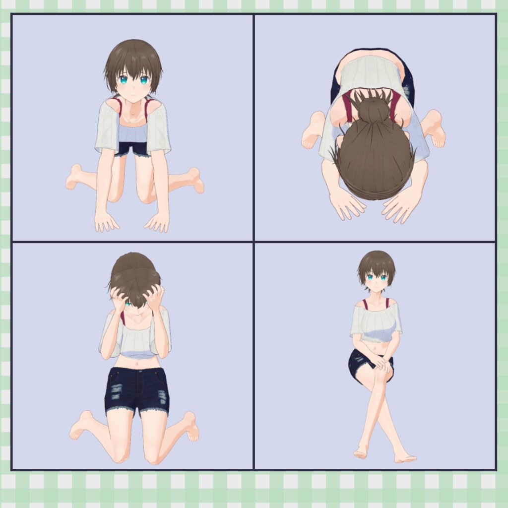 VRoid用ポーズ集 / VRoid Pose Pack