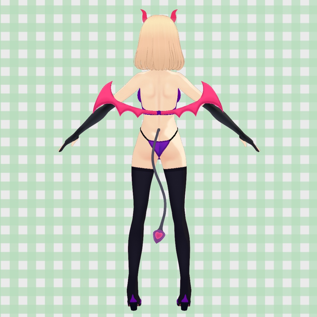 サキュバス衣装 / Succubus Costume【VRoid】