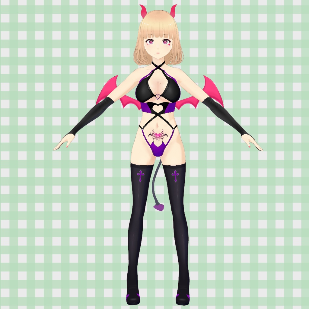 サキュバス衣装 / Succubus Costume【VRoid】