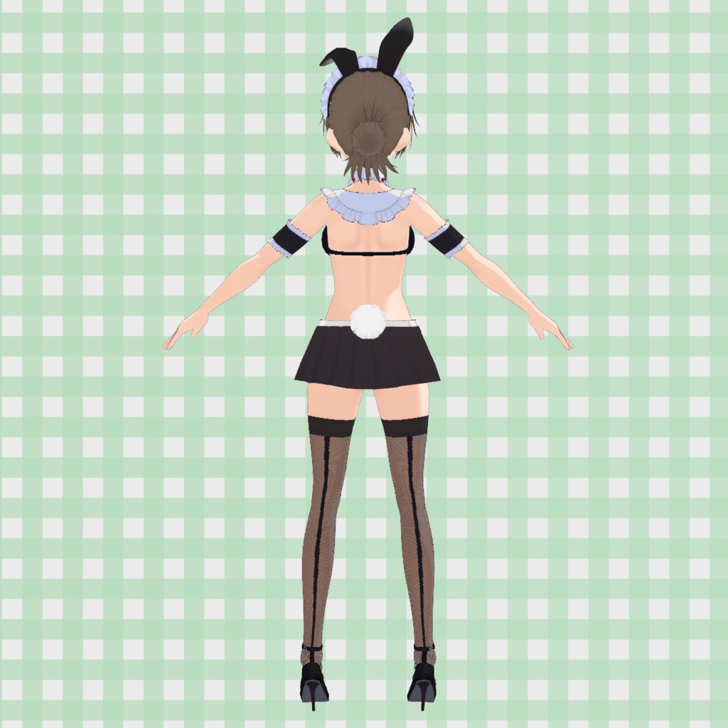 バニーメイド服 / Bunny Maid Outfit【VRoid】