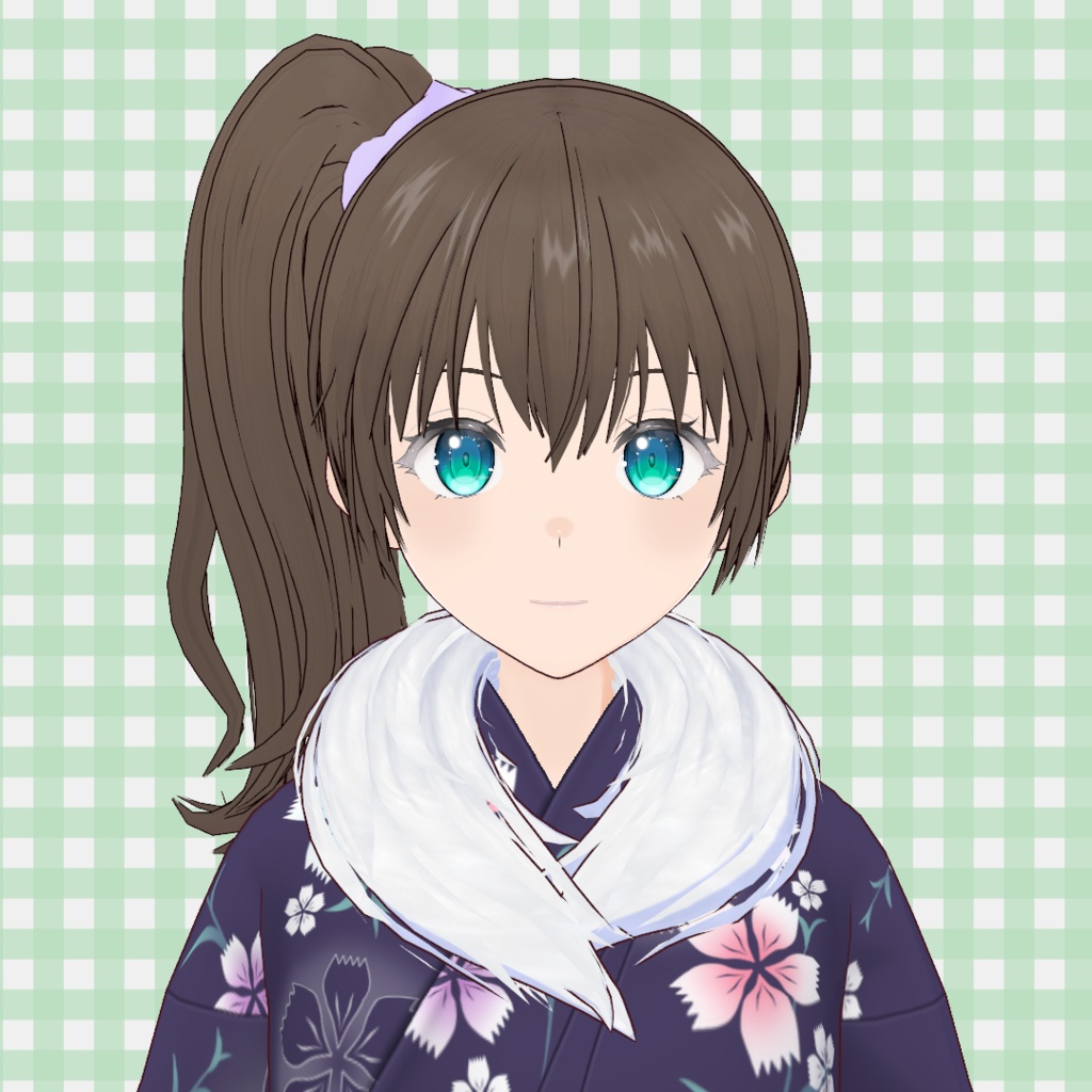 ふわもこファーマフラー / Fluffy Fur Muffler【VRoid】