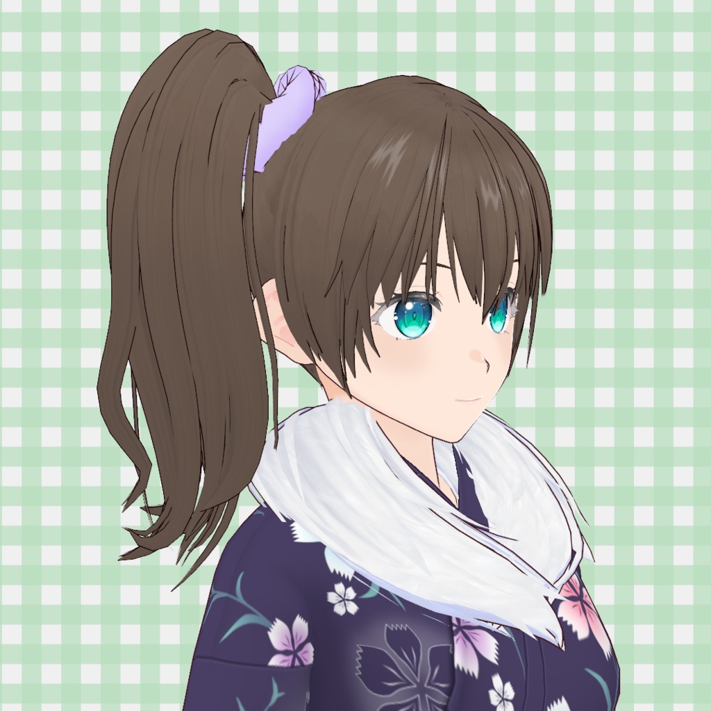 ふわもこファーマフラー / Fluffy Fur Muffler【VRoid】