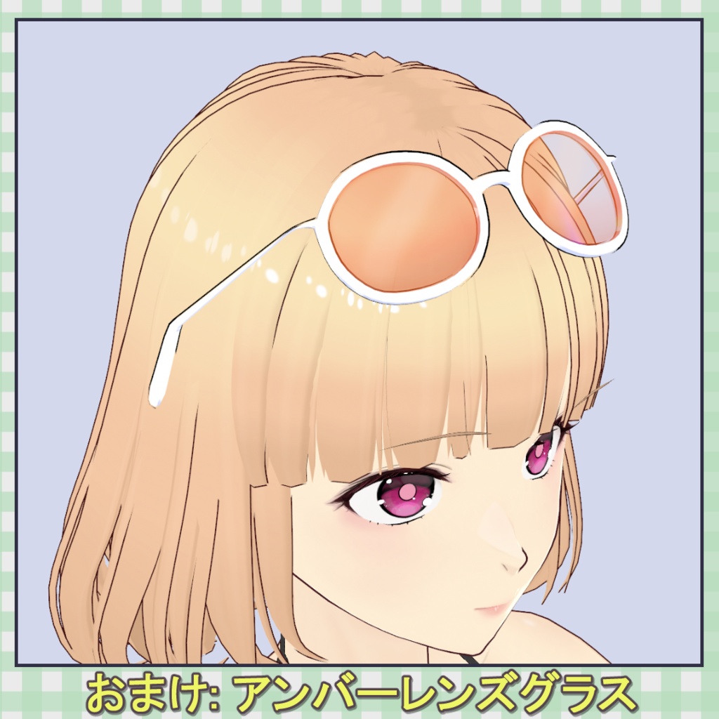 花柄水着 / Floral Swimsuit【VRoid】