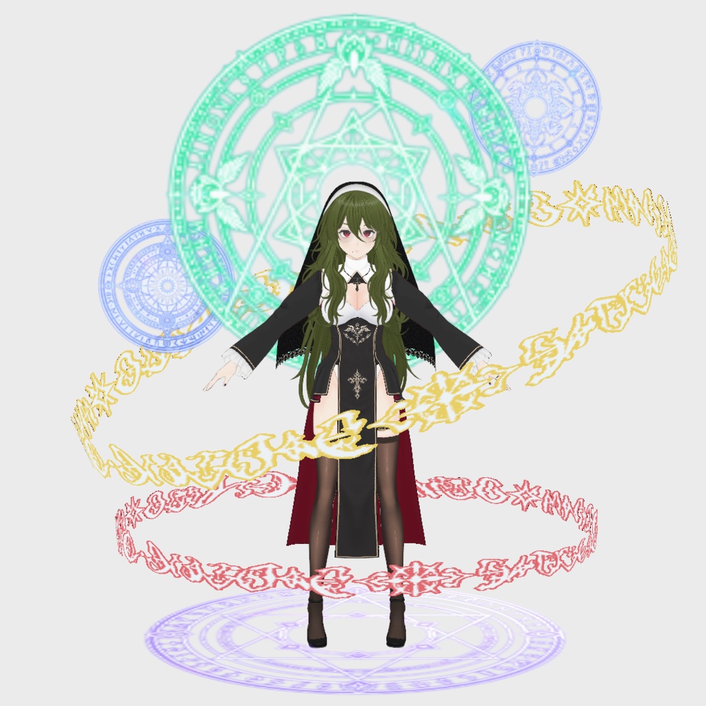 魔法陣コレクション (30種) / Magic Circle Collection (30 Designs)【VRoid】