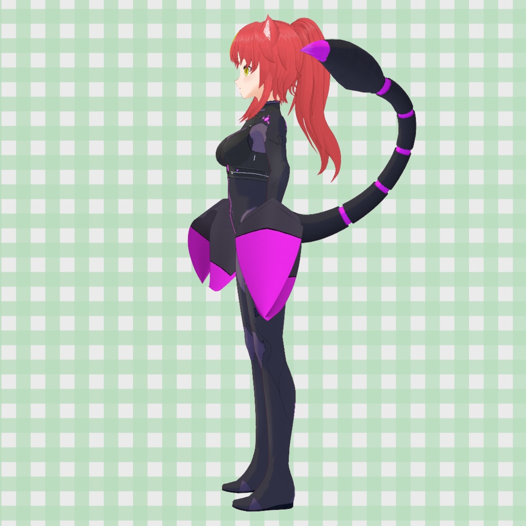 【オリジナル3Dモデル】ルナ(スコーピオンフォーム)【衣装単品もあり】
