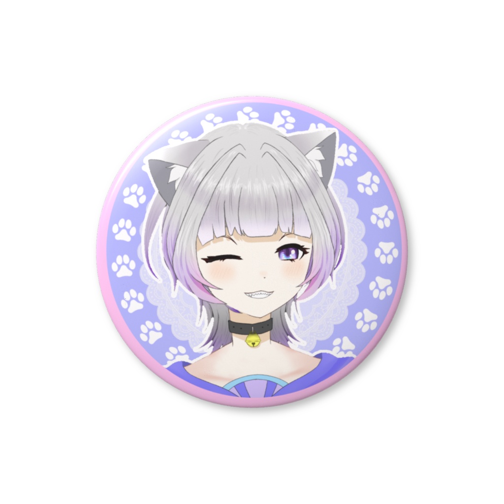 表情いろいろ缶バッチシリーズ！！！【ウィンク】