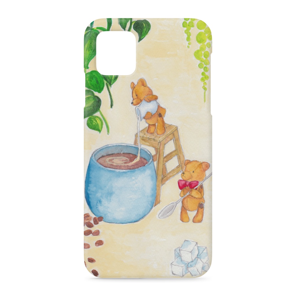 コーヒーブレイク iPhoneケース