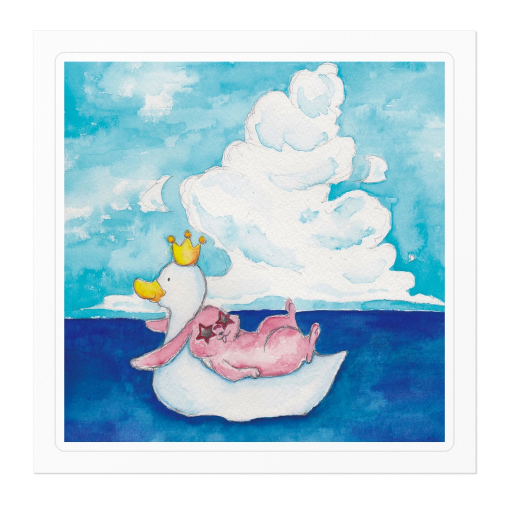 バカンスうさぎ