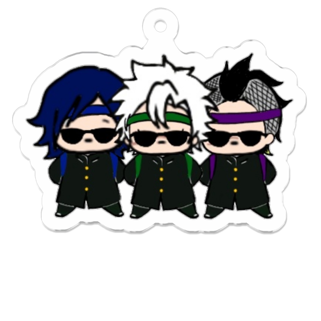 応援団アクキー