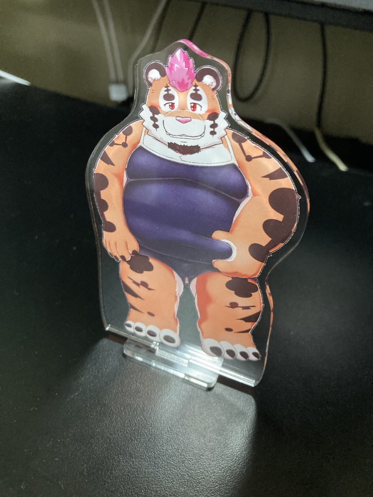 【関西けもケット11頒布】DNG総長アクリルスタンドスタンド【ポストカード付き】