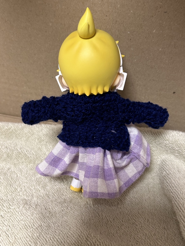 ドール用カーディガン