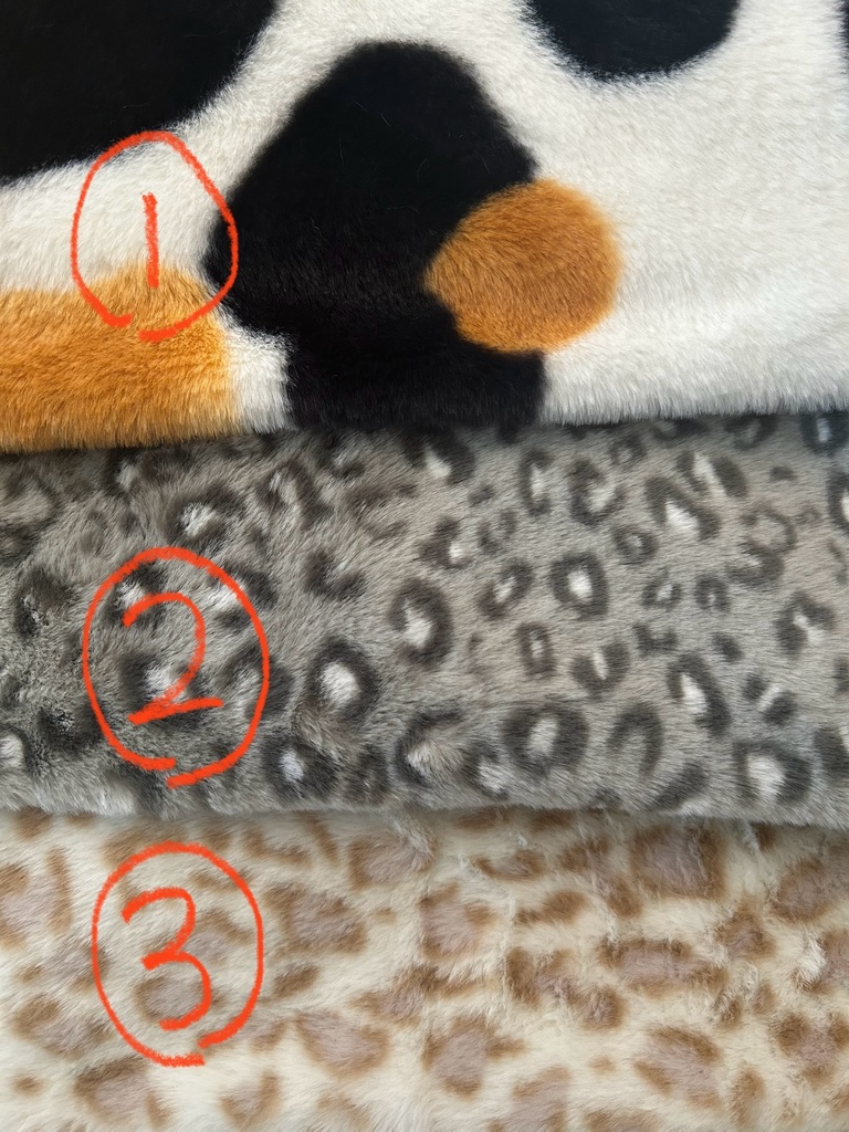 テディベア風ちびぐるみ用ぬい服