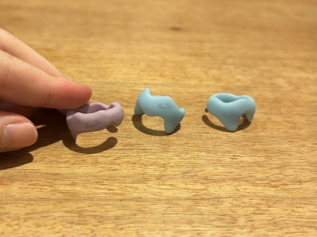 【ポケモン】メタモンモチーフリング