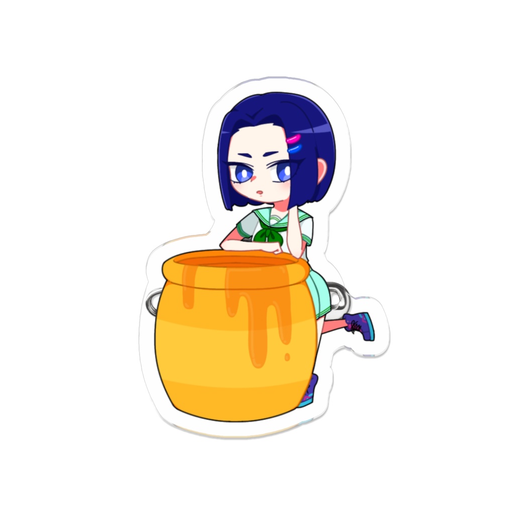 永源樒 アクリルバッジ