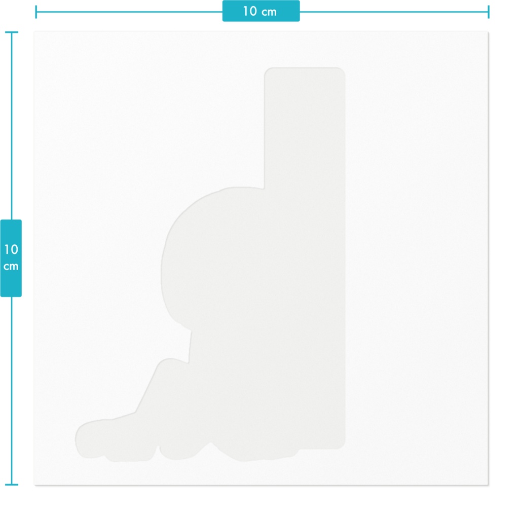 黒井しきい ステッカー