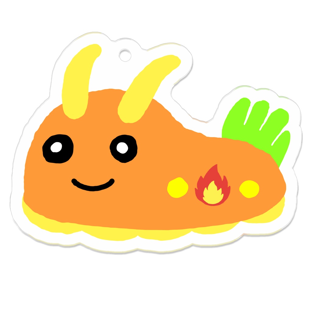 アクリルキーホルダー_ウミウシ
