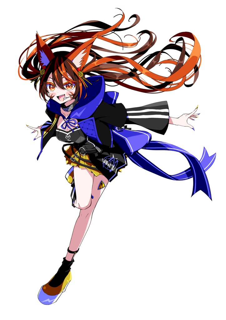 アクリルフィギュア_警戒ブロオドキャストCHERRY Ver.WARELIVE!